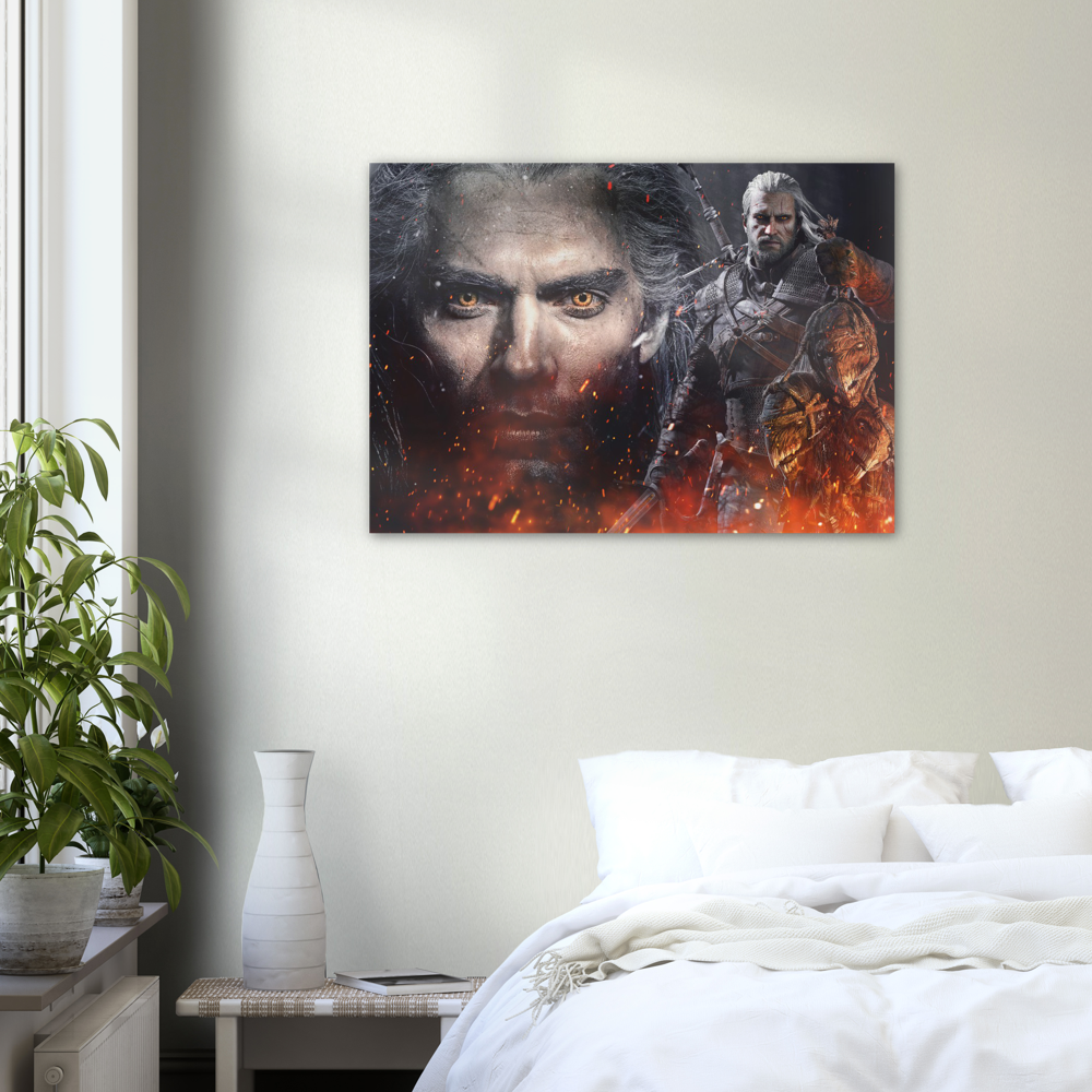 The Witchers Poster Print, TV, Henry Caville, The Witcher