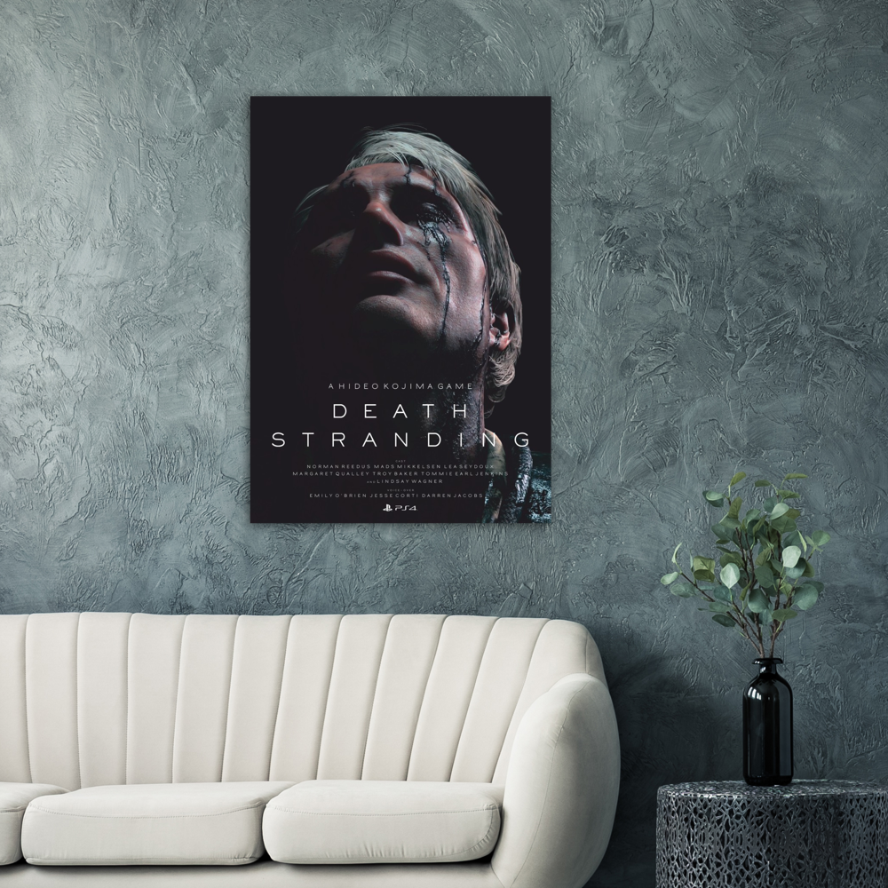 Death Stranding poster, Game, Gaming, memorabilia