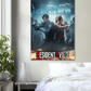 Resident Evil 2 Remake Poster Print, Nostalgia, Posters, Gaming, Game