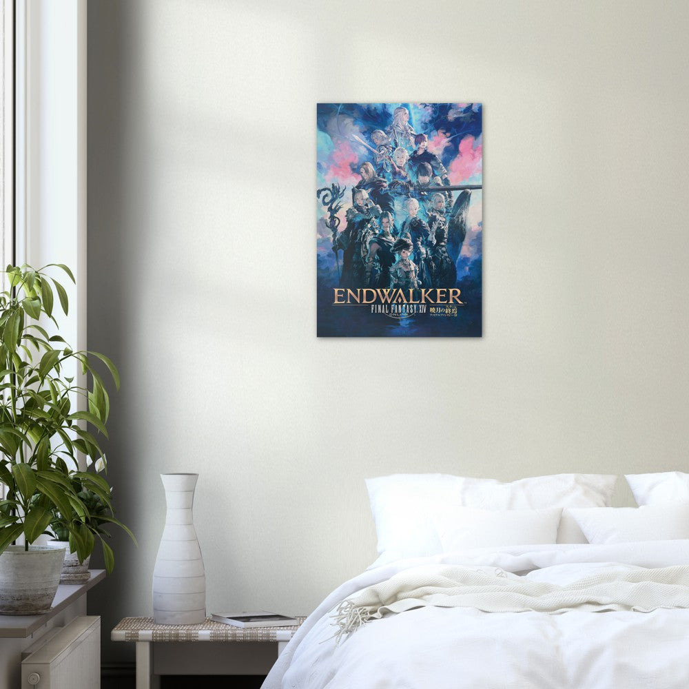 FF XIV Endwalker Poster print, Final Fantasy, Gaming, Nostalgia