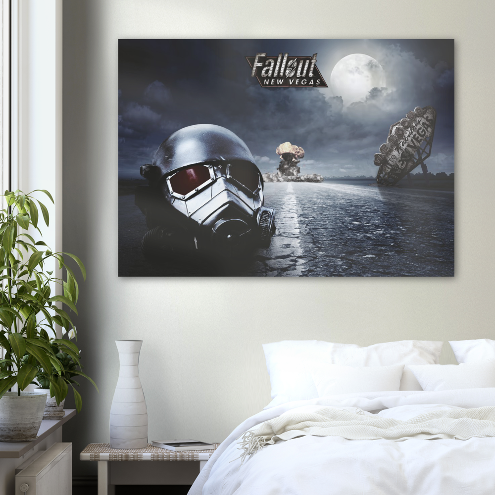 Fallout New Vegas Poster print, FallOut, Gaming, poster