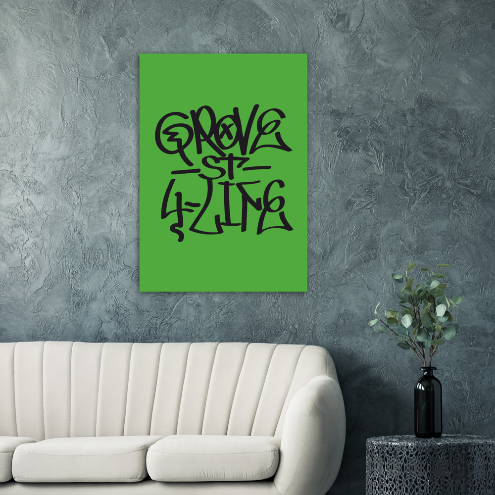 GTA Graffiti poster print, Grand Theft Auto, Gaming, Game